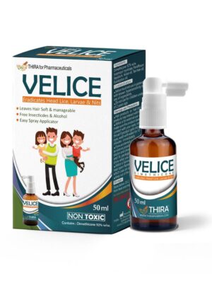 VELICE (Eradicates Head Lice,Larvae &Nits)